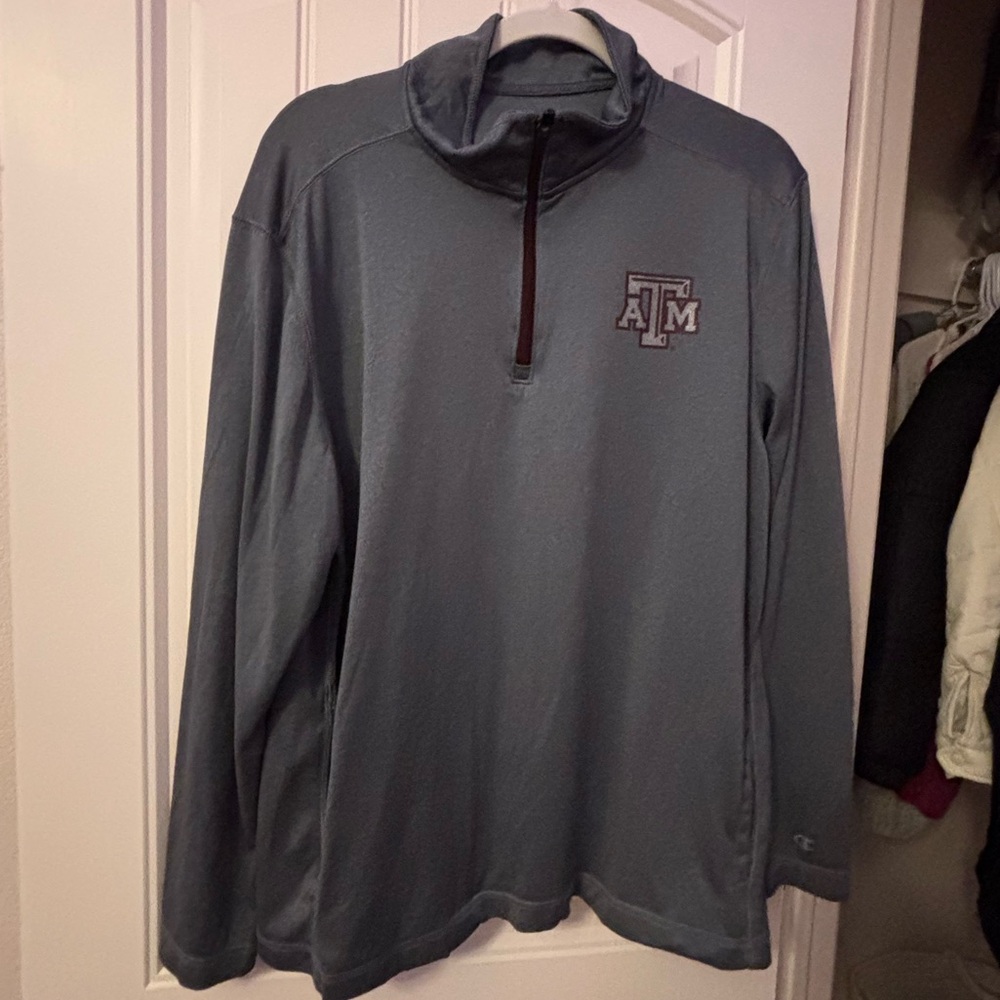 Texas A&M Champion Dark Gray Pullover